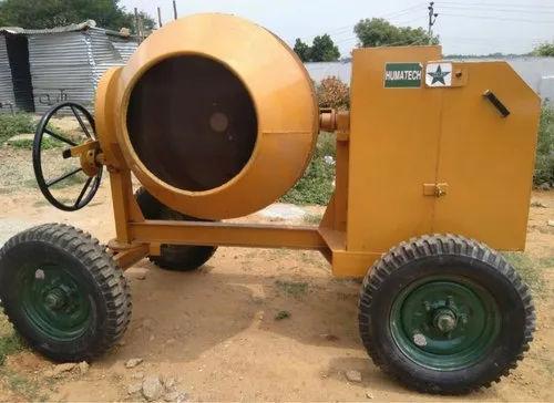 Cement Mixer Machine 500L Kirloskar – 6.5 HP Diesel Automatic Concrete Mixer