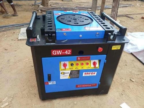 Ajanata GW-42 Bar Bending Machine | 40 mm TMT Rebar Capacity