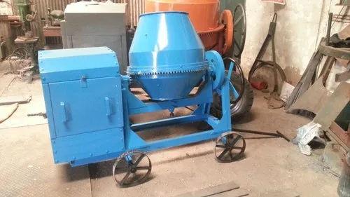 HI Cement Mixer Trolley 50–100 kg Load Capacity | Portable Mild Steel Industrial Trolley