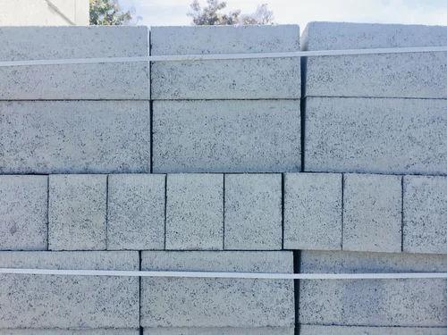 4 Inch Cement Bricks 12x4x2 Inch – Solid Concrete Blocks for Partition & Side Walls
