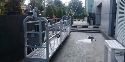 ZLP 800 Suspended Platform | Mild Steel Single Mast Access System for Construction