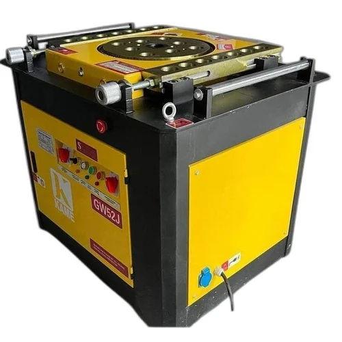 GW-52 Bar Bending Machine | Manual Electric Rebar Bender 1440 RPM, 320kg