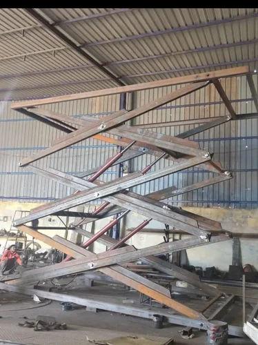 6 Ton Hydraulic Scissor Lift 40 Feet Working Height | 6000 kg Industrial Lift Platform 1