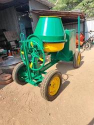 SMEW Mobile Concrete Mixer Machine 750L Electric Semi-Automatic Tilting Drum Heavy Duty 2