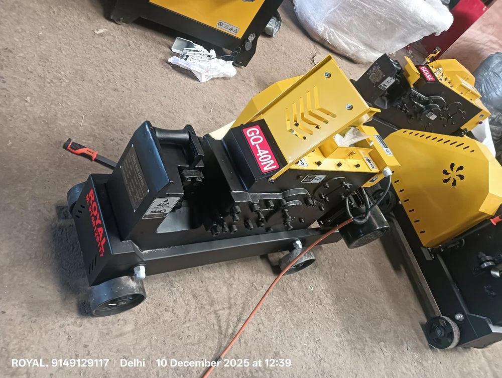 Bar cutting machine single phase