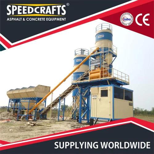 Speedcrafts SCP 30 Stationary Concrete Batching Plant – Automatic SCADA RMC Plant 30 m³/hr Capacity 2
