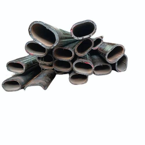 MS Black Pipe IS 4923 0.5 Inch 15mm OD – 6m Oval Mild Steel Pipe with 1.2mm Wall Thickness