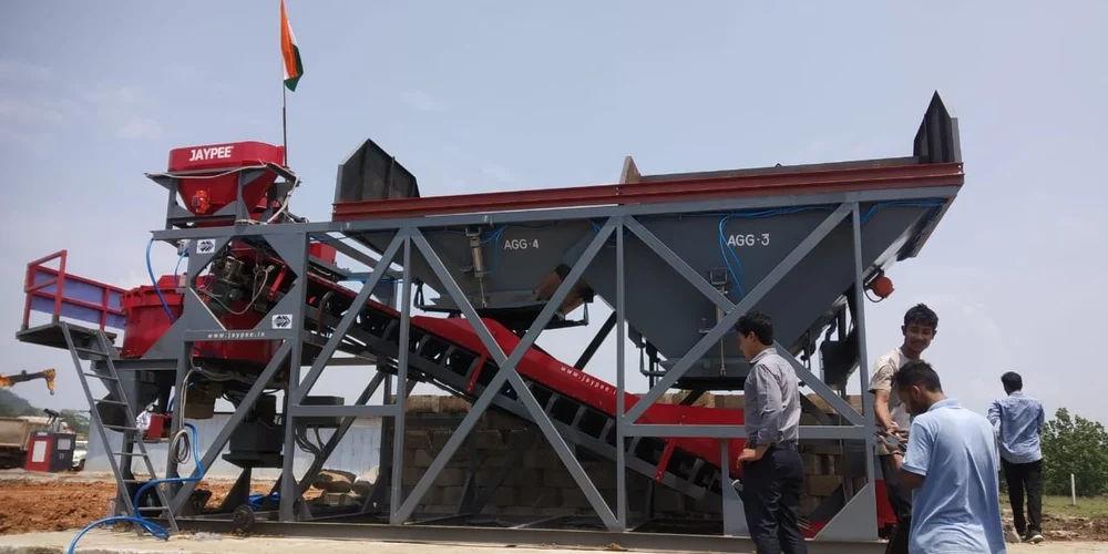 Jaypee ABP20R/ABP20P Automatic Concrete Batching Plant | 20 m³/hr PAN Mixer | Electric/Diesel 2
