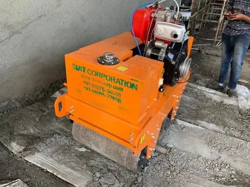 SMT-WBR-DD Walk Behind Vibratory Roller – 600mm Double Drum Compactor