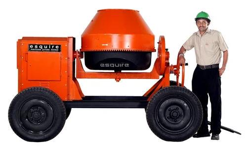 Concrete Mixer Machine Hopper Mild Steel 3 Phase 120V – Heavy Duty Mixing Equipment