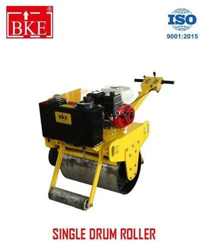 BKE Single Drum Vibratory Roller DRL60 (2 Ton) | 10 HP Compaction Roller Made in India