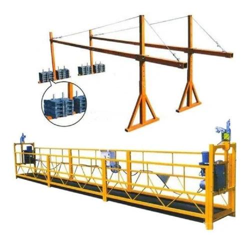 ZLP800 Suspended Rope Platform 7.5 Meter | 500–800 kg Load Capacity | Double Mast Construction Platf