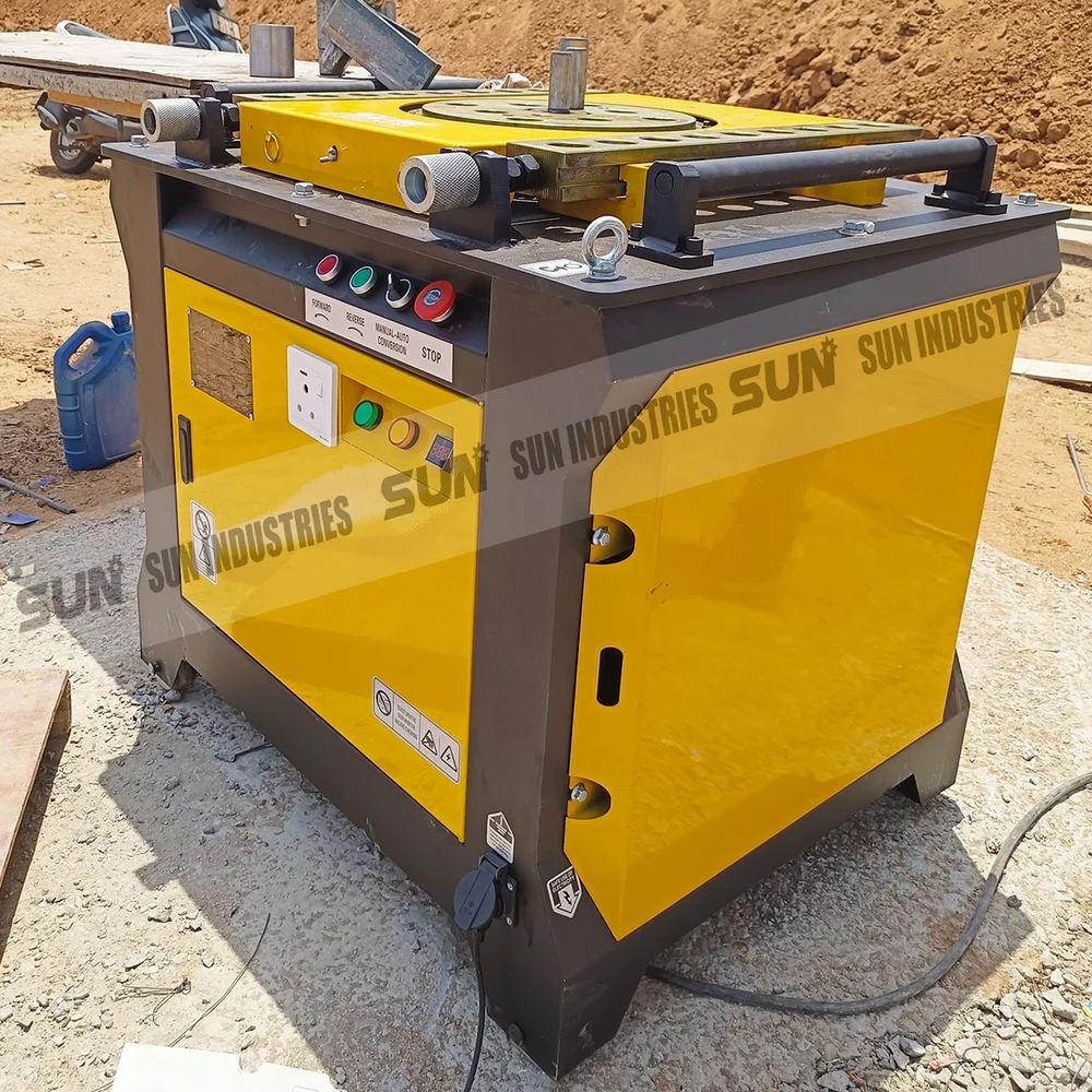 36mm Automatic TMT Bar Bending Machine | 90° Angle, Electric Powered 2