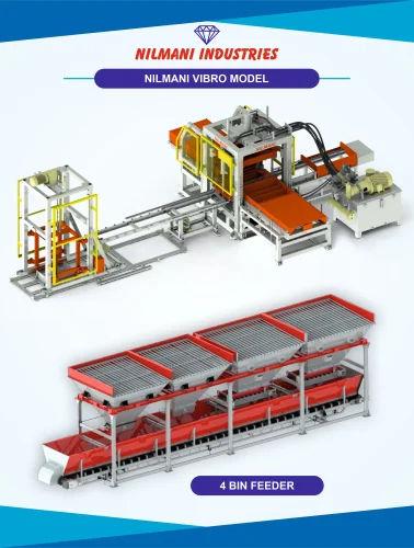 Automatic Hydraulic Cement Brick & Paver Block Making Machine | Made in India