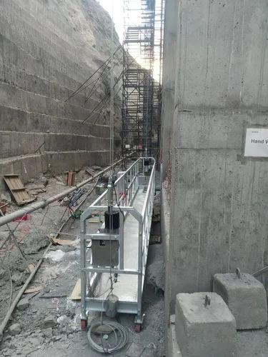 ZLP 800 Suspended Working Platform | 800kg Single Mast Gondola 100m Height