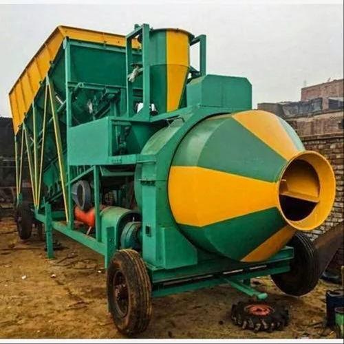 ALPHA RD20/RD30 Mobile Concrete Batching Plant – 20 m³/hr Automatic Wheel Mounted Plant