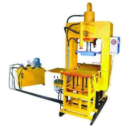 Semi Automatic Cement Brick Making Machine 800 Bricks/Hour | Hollow Brick Machine