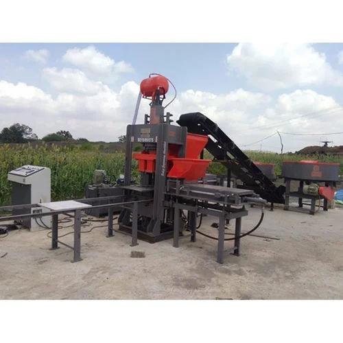 Balaji BR/1900 Automatic Cement Brick Making Machine 800 Bricks/Hour | 33 HP