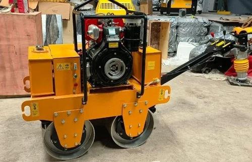 3 Ton Walk Behind Roller | 10 HP Diesel Double Drum Compactor