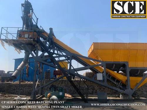 SCETSM30 Twin Shaft Concrete Batching Plant | 30 Cum/hr Automatic Batching Plant | High Efficiency M