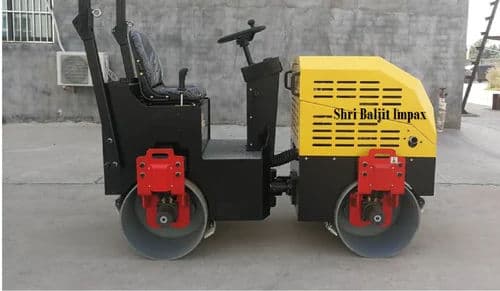 FVR 1200 Ride On Roller 5–6 Tons – 1000kg Double Drum