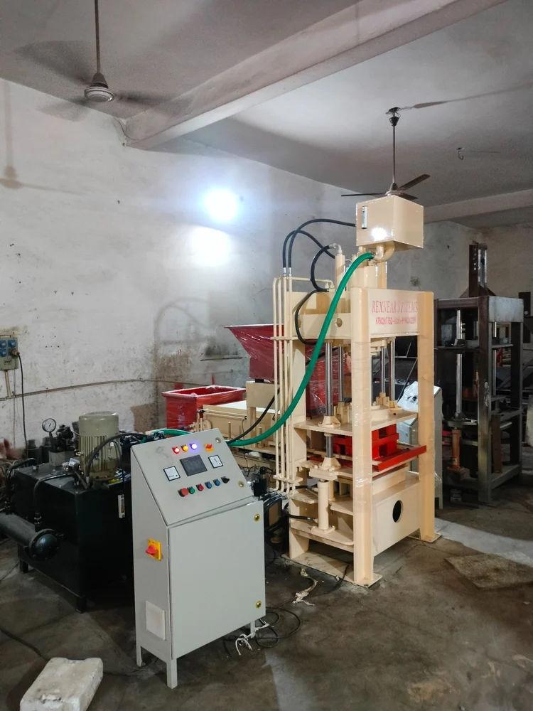 Rexnear 6KVT Automatic Fly Ash Brick Making Machine – 1500 Bricks/Hour | Solid Brick 4