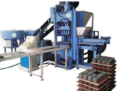 High-Pressure Fly Ash Brick Making Machine 6000 Bricks/Shift – 7.5 HP Motor | Automatic