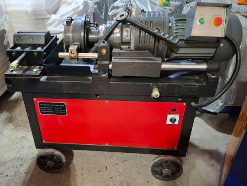 QSM Machineries Rebar Threading Machine BTS 3 – 16-40mm TMT Bar Threading Machine (7.5 kW)