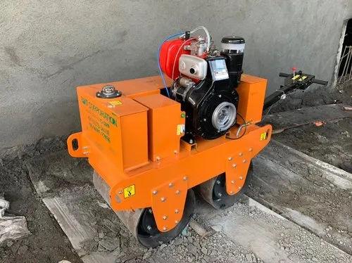 Walk Behind Vibratory Roller Double Drum (SMT-WBR-DD) – 600 mm Drum, Soil Compaction