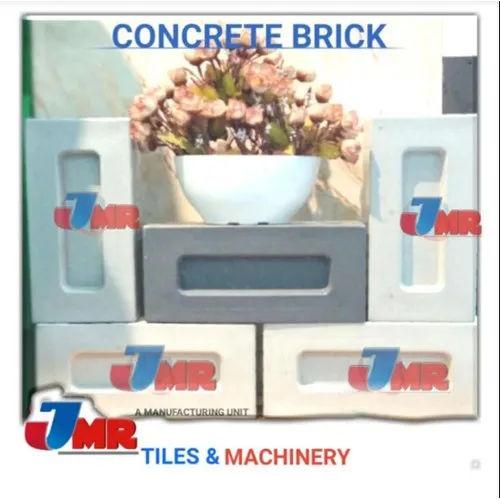 JMR Tiles & Machinery Cement Brick Making Machine – 1400 Bricks/Hour Automatic 3
