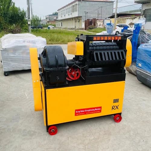 RELIFLEX TMT Rebar Decoiling Machine 7KW | Up to 14mm Scrap Straightener