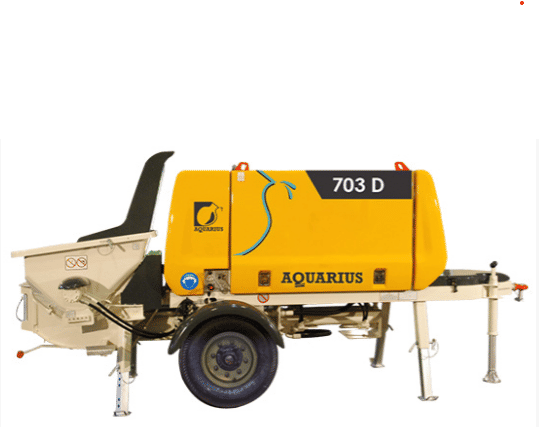 Aquarius 703D High Performing Stationary Concrete Pumps