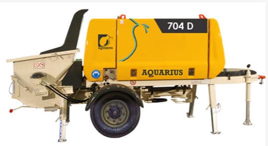 Aquarius 704D High Performing Stationary Concrete Pumps
