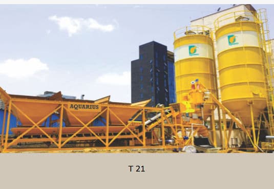 Aquarius SMP T 21 Super Mobile Batching Plant
