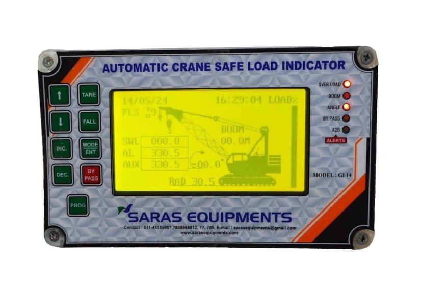 Saras Graphical Crane Safe Load Indicator Tower Crane