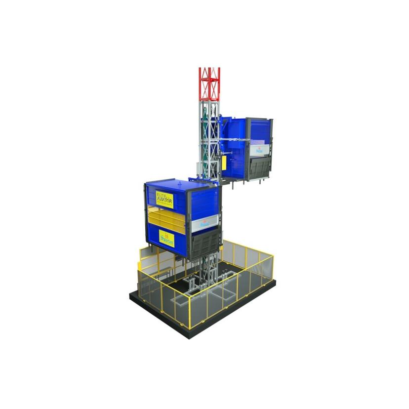 Spartan SPM 150-150L HS Twin Cage Passenger & Material Hoists